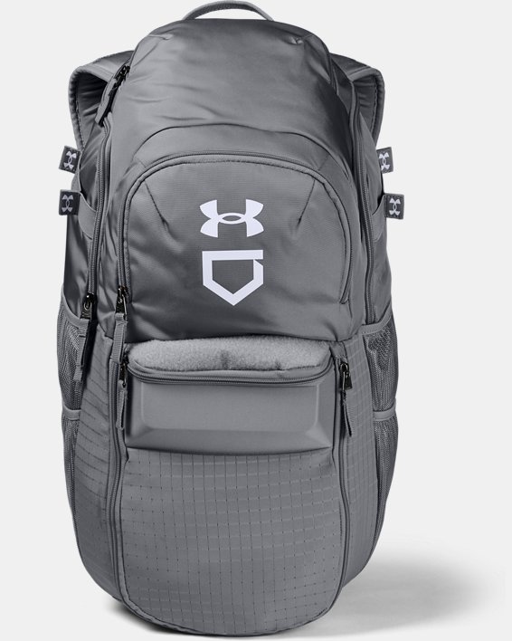 UA Yard Baseball Backpack, Gray, pdpMainDesktop image number 0